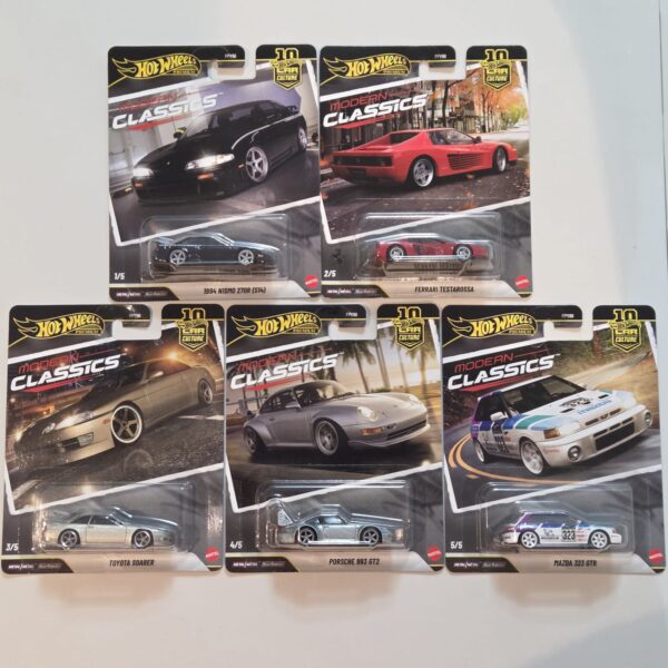Hot Wheels Premium Car Culture Modern Classics (Set)