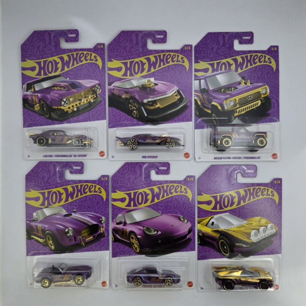 Hot Wheels 57 Anos (Série1) (c/ CHASE) (SET)