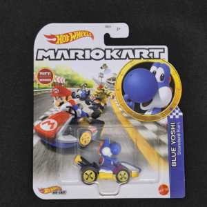 Hot Wheels Mario Kart - Blue Yoshi - Standard Kart