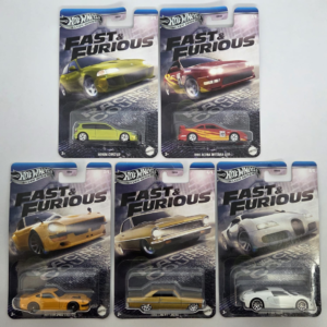 Hot Wheels Silver Series Fast & Furious Racing Course Hot Wheels Premium Fast & Furious " Racing Course" (SET)