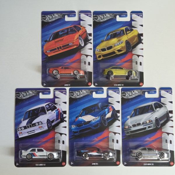 Hot Wheels Silver Series - BMW (SET)