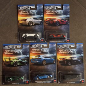 Hot Wheels Silver Series - Hybrid Speed   (SET)