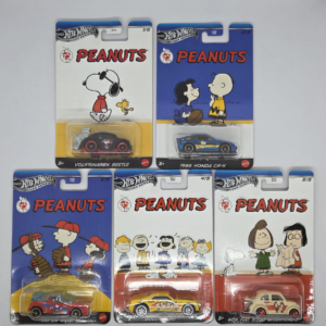 Hot Wheels Silver Series - Peanuts (SET)