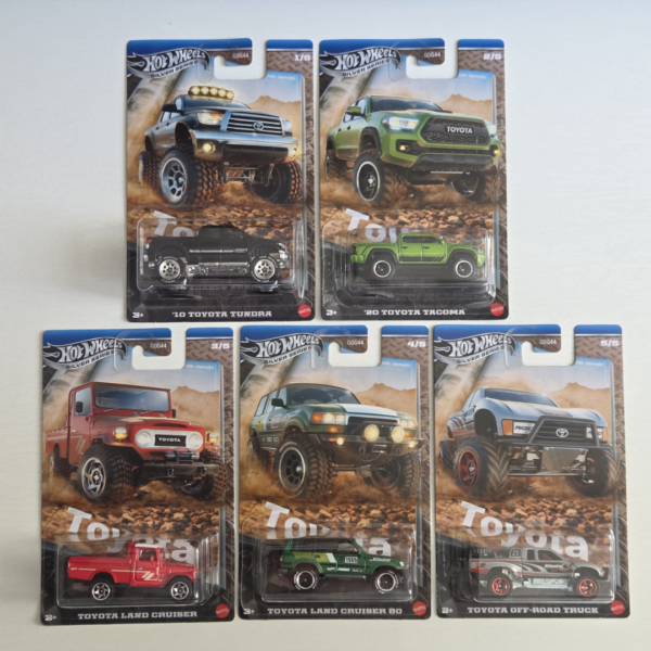 Hot Wheels Silver Series - Toyota (PickUps)  (SET)