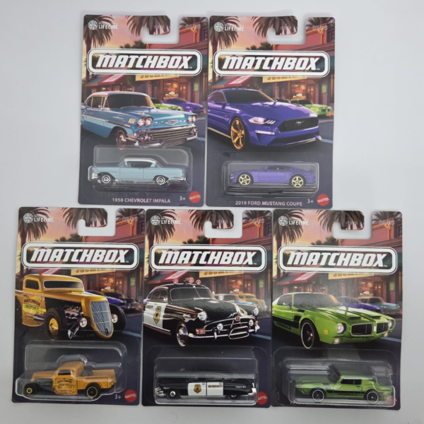 Matchbox GGF12  (Série Lifetime) (SET)