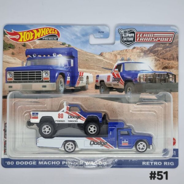 Team Transport 80 Dodge Macho #51